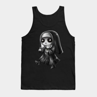 Chibi Evil Nun Tank Top